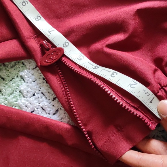 Reebok Cardi B 4X (26-28W) Red Cargo Pocket Windbreaker Jogger Pants - Picture 12 of 15